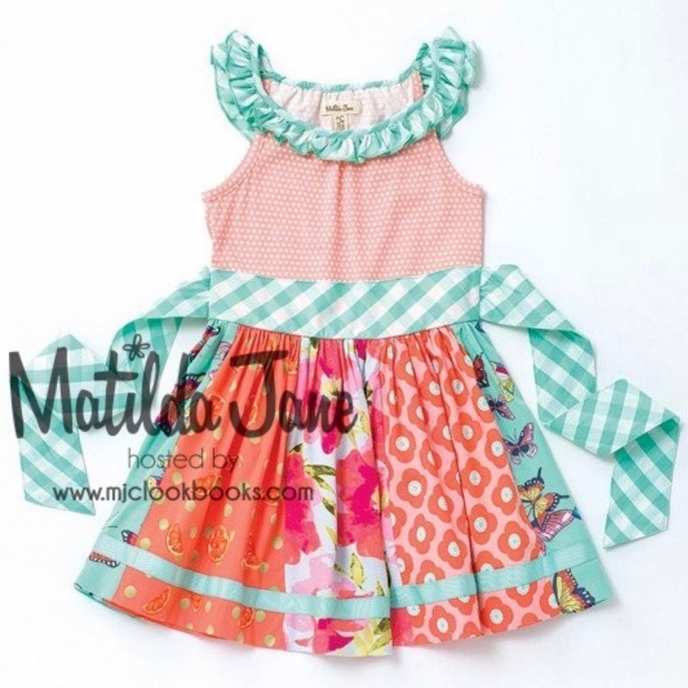 Matilda Jane Colorful Kids Dress